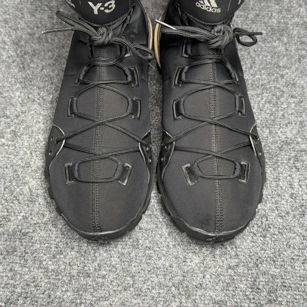 Adidas Y-3 Yohji Yamamoto Sport Trail X Boots Men's 11 Black Athletic Hiking Run
